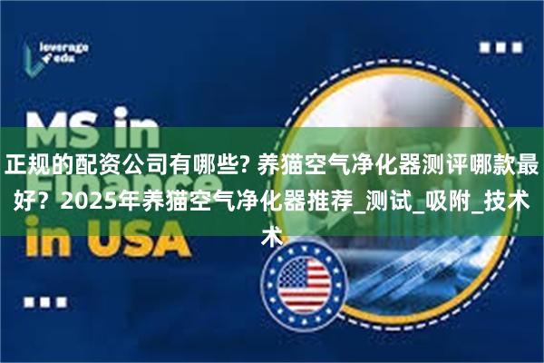 正规的配资公司有哪些? 养猫空气净化器测评哪款最好？2025年养猫空气净化器推荐_测试_吸附_技术