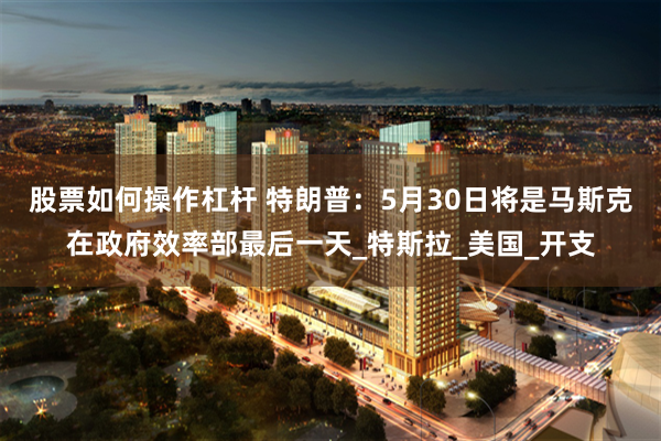 股票如何操作杠杆 特朗普：5月30日将是马斯克在政府效率部最后一天_特斯拉_美国_开支