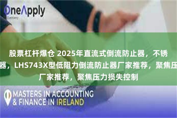股票杠杆爆仓 2025年直流式倒流防止器，不锈钢倒流防止器，LHS743X型低阻力倒流防止器厂家推荐，聚焦压力损失控制